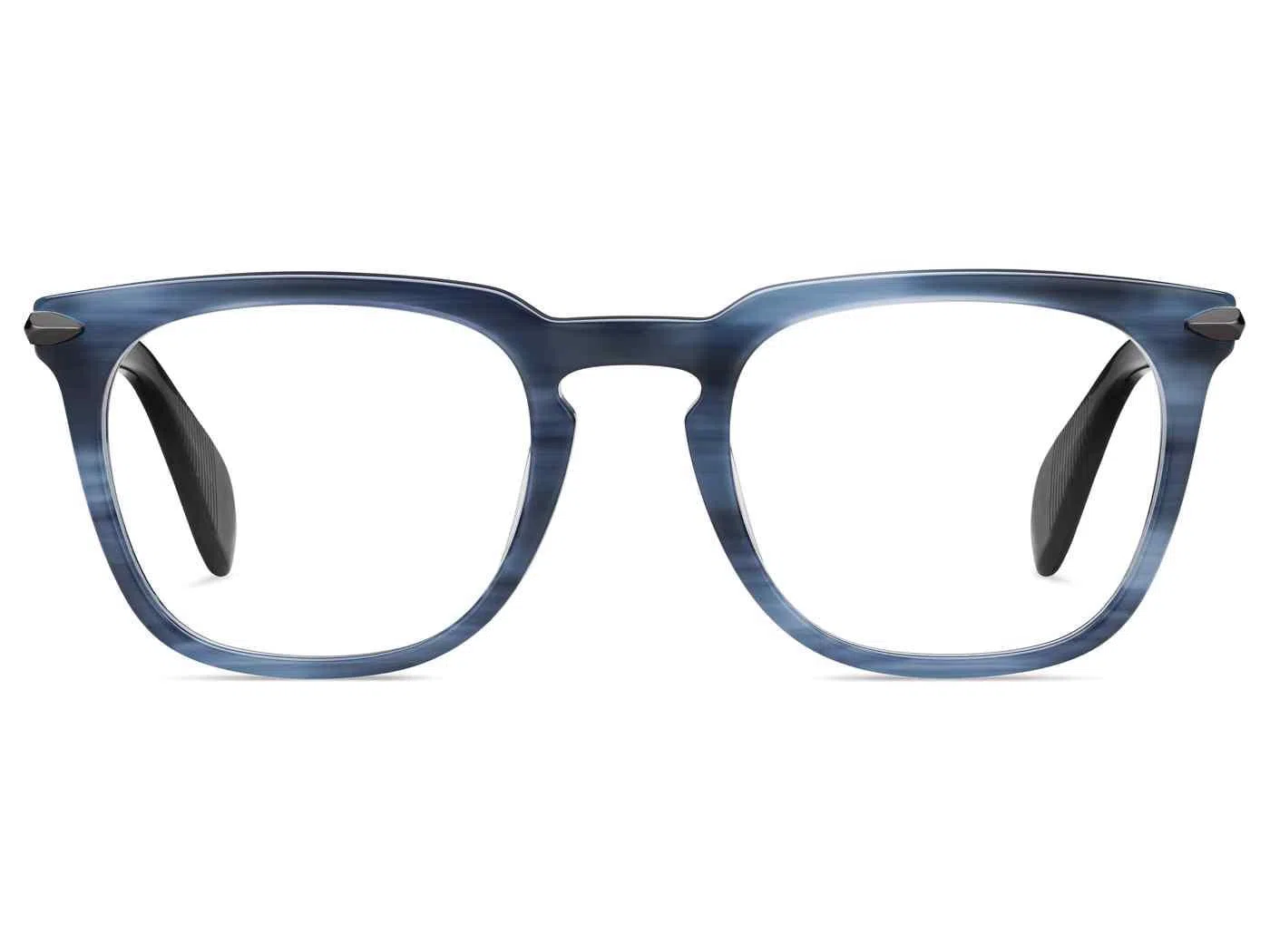 Rag & Bone 7008 Eyeglasses - Blue Havana - view 3